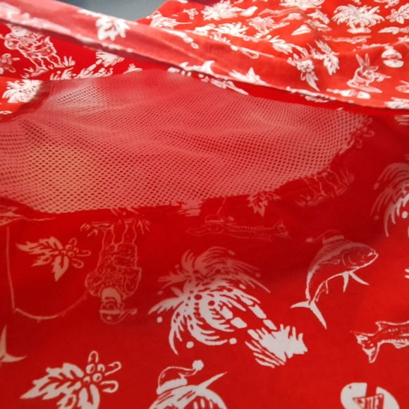 Columbia performance Fishing Gear Christmas Santa Palm Tree Marlin Sword Fish - Picture 6 of 6